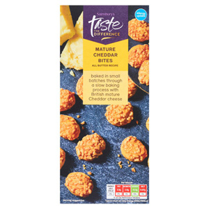 Sainsbury's Cheddar Crumbles, Taste the Difference
