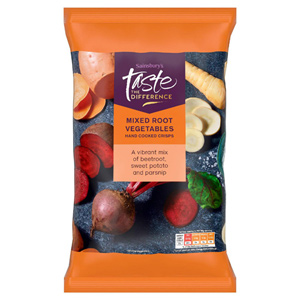 Sainsbury's Vegetable Crisps, Taste the Difference