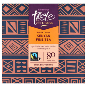 Sainsburys Taste the Difference Kenya Tea Bags x80