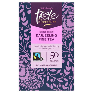 Sainsburys Taste the Difference Darjeeling Tea Bags x50