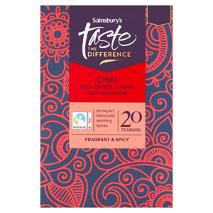 Sainsburys Taste the Difference Chai Teabags x20