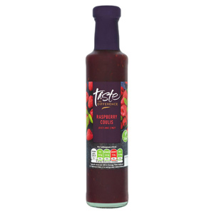 Sainsburys Taste the Difference Raspberry Coulis