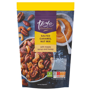 Sainsburys Taste the Difference Salted Caramel Nut Mix
