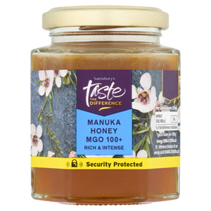Sainsburys Taste the Difference MGO 100+ Manuka Honey