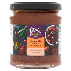 Sainsburys Taste the Difference Kalamata Olive Tapenade