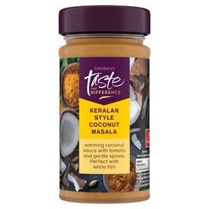 Sainsburys Taste the Difference Keralan Style Coconut Masala Curry Sauce