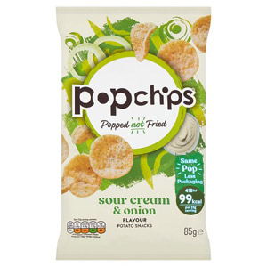 Popchips Sour Cream And Onion Chips
