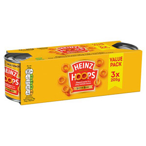 Heinz Spaghetti Hoops 3 Pack