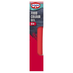 Dr. Oetker Extra Strong Food Colour Gel Bright Red