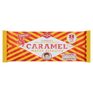Tunnocks Caramel Wafer 8 Pack