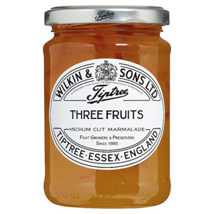 Tiptree Three Fruits Marmalade Medium Cut