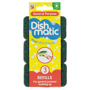 Dishmatic General Purpose Refill 3 Pack