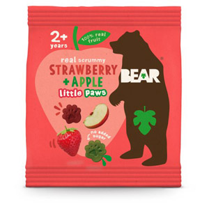 Bear Pure Fruit Paws Strawberry and Apple