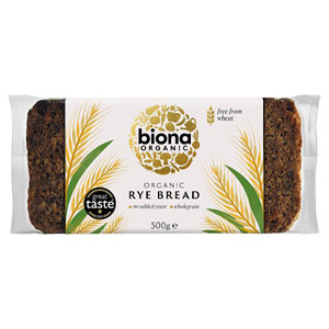 Biona Organic Rye Bread Sliced
