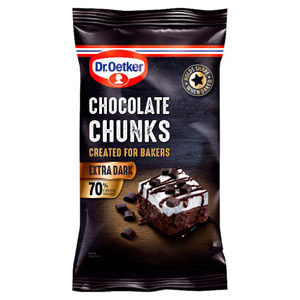 Dr. Oetker Chocolate Chunks Extra Dark