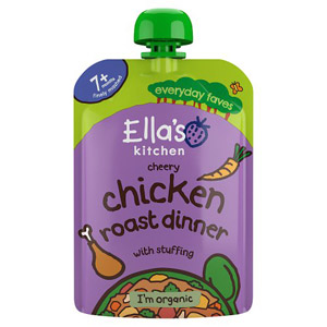 Ellas Kitchen 7 Months Cheery Chicken Roast Dinner