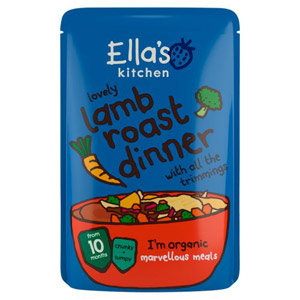 Ellas Kitchen 10 Months Lovely Lamb Roast Dinner
