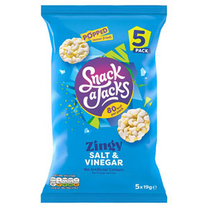 Quaker Snack A Jacks Salt & Vinegar 5 Pack