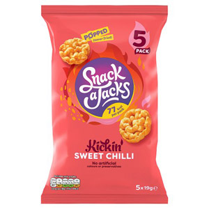 Quaker Snack A Jacks Sweet Chilli 5 Pack
