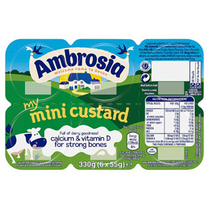 Ambrosia Custard Minis