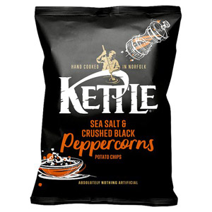 Kettle Chips Sea Salt & Peppercorn