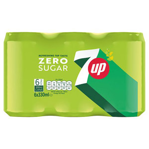 7up Zero Sugar 6 x 330ml