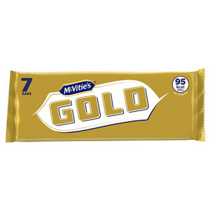 McVities Gold Bars 7 Pack