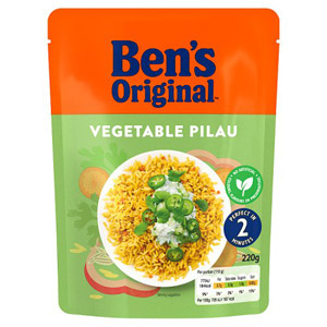 Ben's Original Express Vegetable Pilau Rice