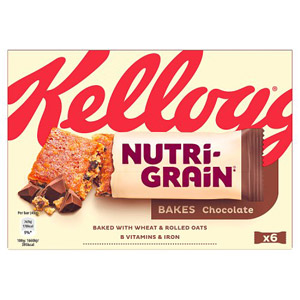 Kelloggs Elevenses Breakfast Bakes Choc Chip 6 Pack