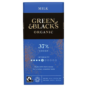 Green and Blacks Organic Milk Chocolate