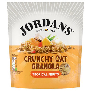 Jordans Crunchy Cereal Tropical Fruit