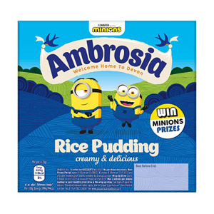 Ambrosia Creamed Rice Pudding 4 x125g