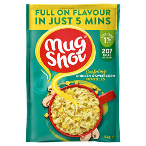 Mug Shot Noodle Snack Chicken & Sweetcorn