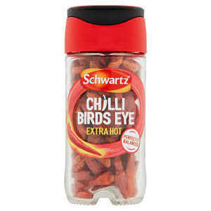 Schwartz Birds Eye Chillies Jar