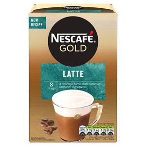 Nescafe Gold Latte Drink 8 Sachets