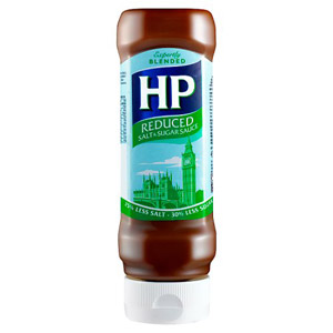 HP Reduced Sugar and Salt Brown Sauce