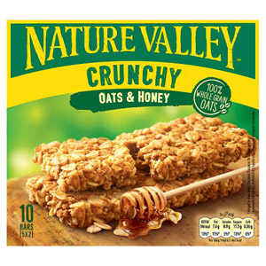 Nature Valley Granola Bars Oat and Honey 5 Pack