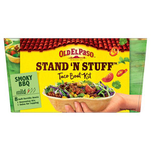 Old El Paso Stand N Stuff Smoky BBQ Taco Kit