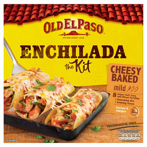 Old El Paso Cheesy Baked Enchilada Dinner Kit