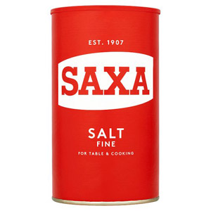 Saxa Table Salt Drum