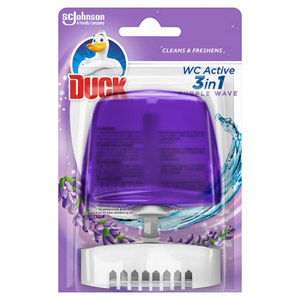 Duck 3 in 1 Liquid Rim Block Glade Purple Wave