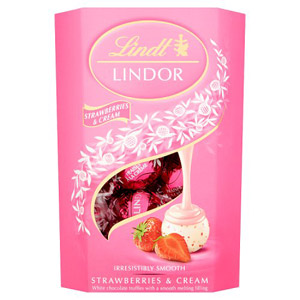 Lindt Lindor Strawberries & Cream