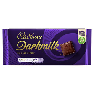 Cadbury Darkmilk Original Chocolate Bar