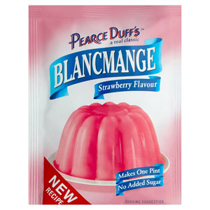 Pearce Duffs Blancmange Strawberry x 6