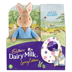 Cadbury Dairy Milk Peter Rabbit Toy & Easter Egg