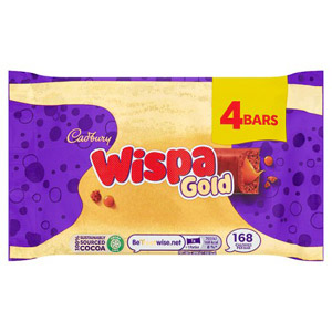 Cadbury Wispa Gold 4 Pack