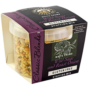 Shropshire Gluten Free with Sage & Roast Onion Stuffing - Tub
