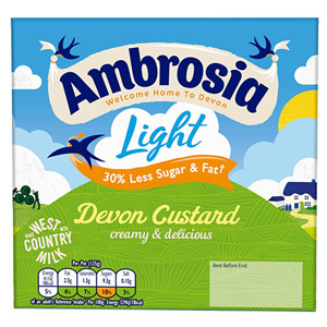 Ambrosia Low Fat Custard 4 Pack