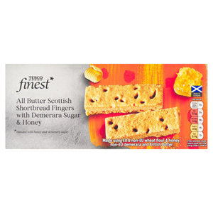 Tesco Finest Honey and Demerara Sugar All Butter Shortbread Fingers