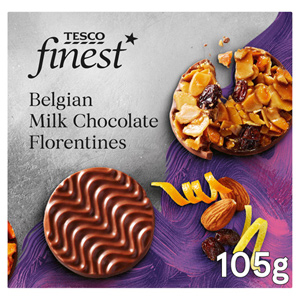 Tesco Finest Milk Chocolate Florentines